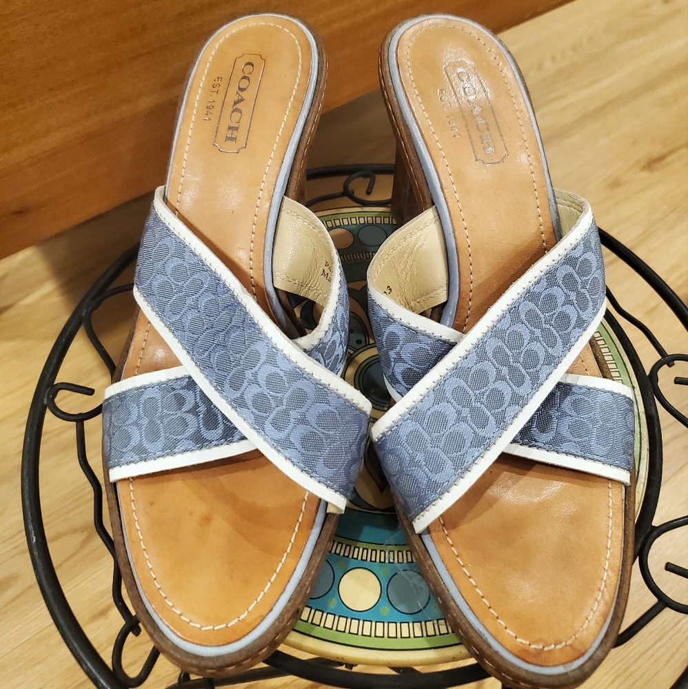 Coach sandals